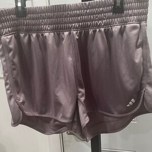Adidas Women's Lavender Athletic Shorts